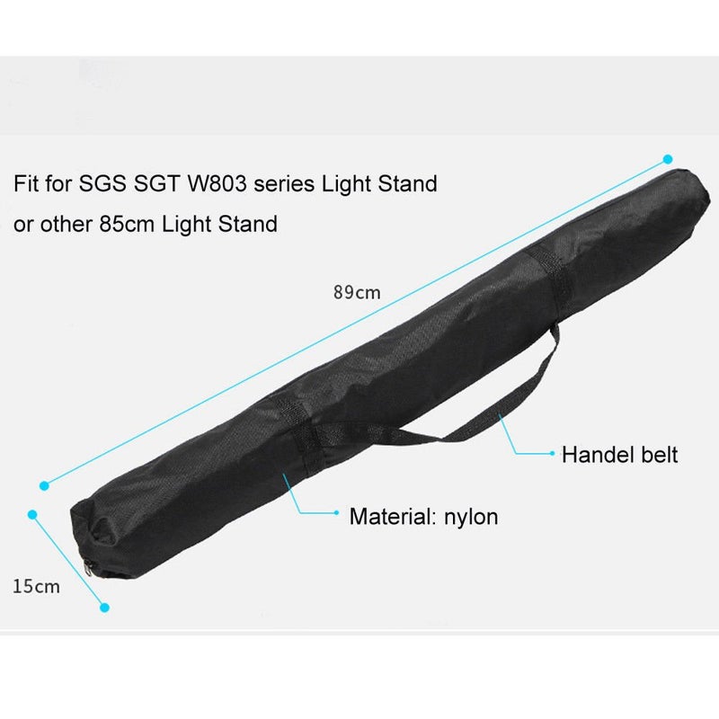 FocusFoto Portable Photo Studio 85cm/33.5inch Carrying Bag Storage Case with Strap for Tripod Monopod Umbrella Light Stand - Image 5